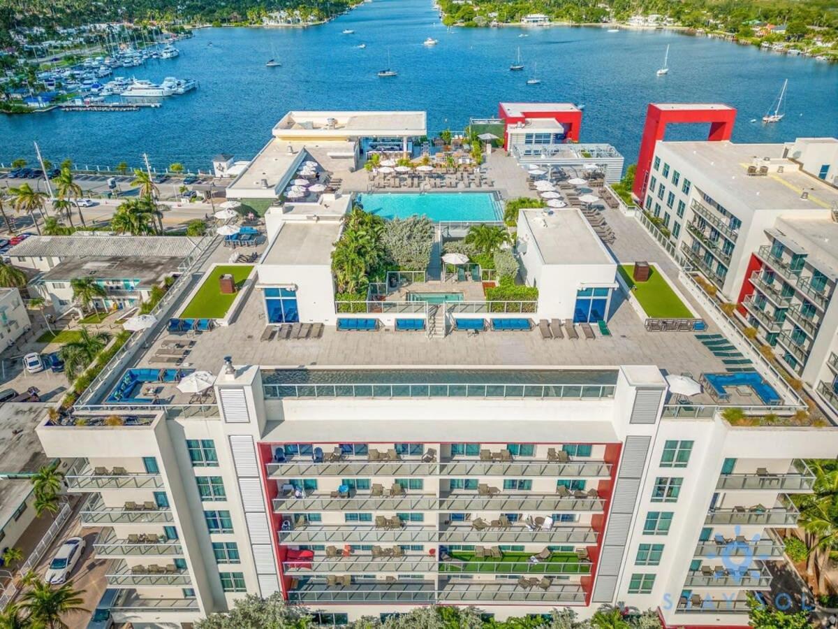 5 Beach Resort APT w FRONT BAY VIEW TERRACE UP TO 6 POOL Hollywood Exterior foto