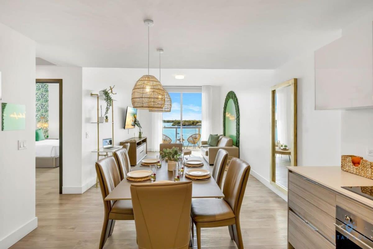 5 Beach Resort APT w FRONT BAY VIEW TERRACE UP TO 6 POOL Hollywood Exterior foto